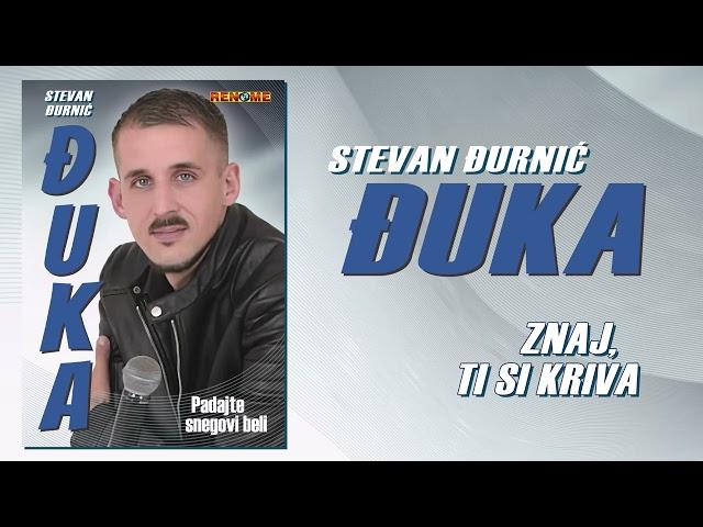 Stevan Djurnic Djuka - Znaj ti si kriva (Audio 2024)