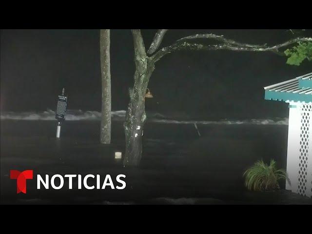 El impacto de Helene en Florida ha dejado al menos un muerto y severos daños | Noticias Telemundo