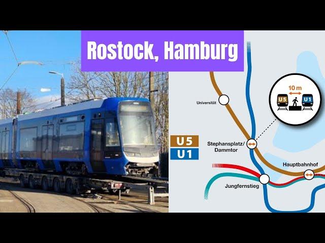 [News] U5 Hält NICHT am Jungfernstieg, Neue Tram für Rostock ist da