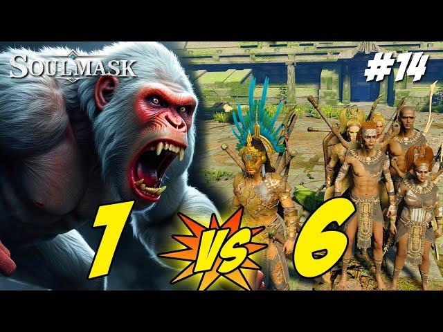 UPDATE Soulmask | Bisa 6 Orang Suku Lawan Almighty Vajra Ape | SOULMASK | GAMEPLAY | 14