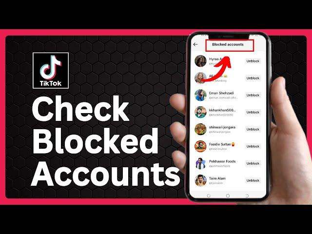 How to Check Blocked List on TikTok || Blocked List On TikTok || Gentleman Solutions