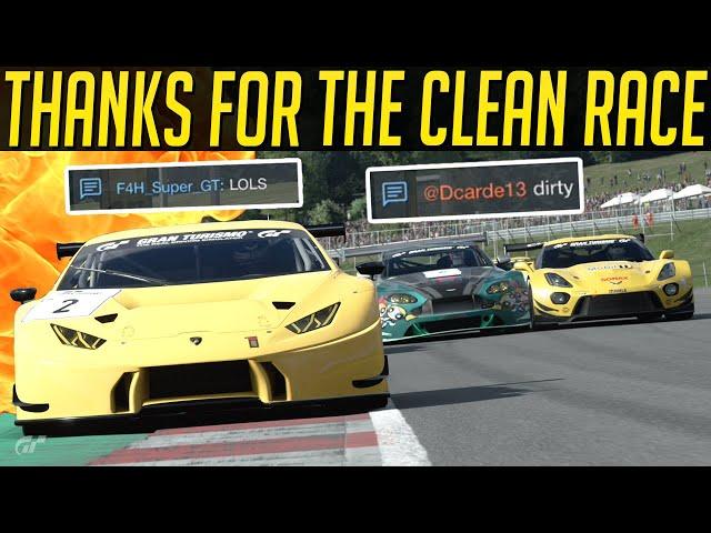 Gran Turismo Sport: Thanks For The Clean Race Mate