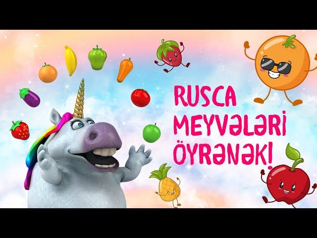 LET'S LEARN FRUITS IN RUSSIAN!