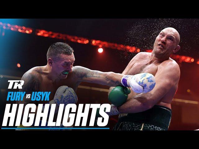 Oleksandr Usyk DECISIONS Tyson Fury To Become Undisputed | FIGHT HIGHLIGHTS