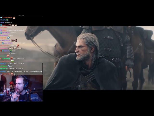 Asmongold's First Stream of The Witcher 3: Wild Hunt | FULL VOD