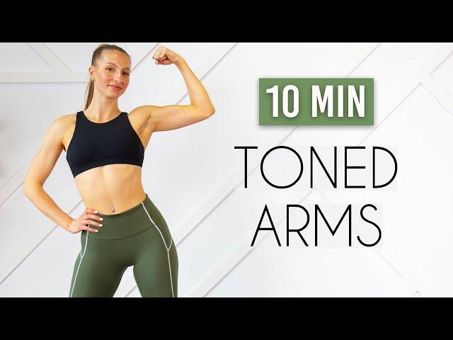 TONE YOUR ARMS WORKOUT (10 mins, No Equipment)