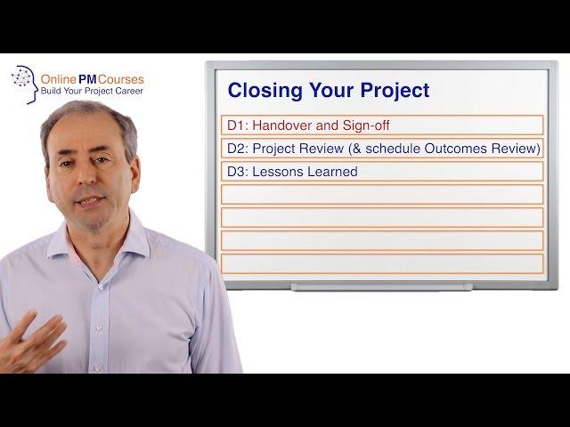 Project Management in a Nutshell: Close Your Project