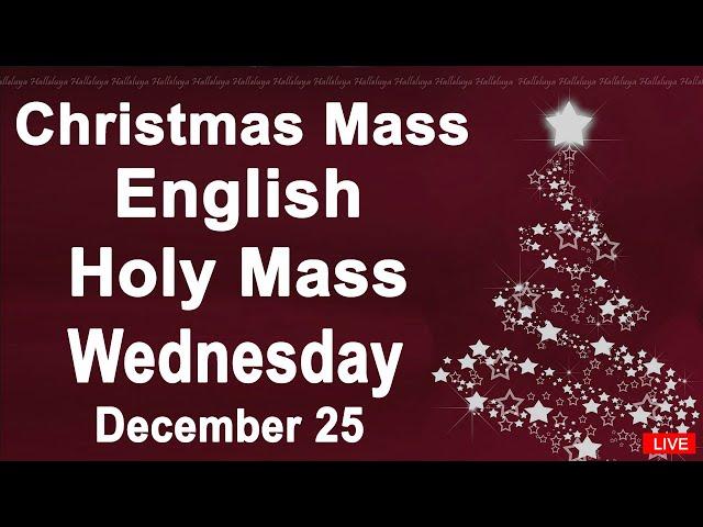 Catholic Mass Today I Daily Holy Mass I Wednesday December 25 2024 I English Holy Mass I 5.00 AM