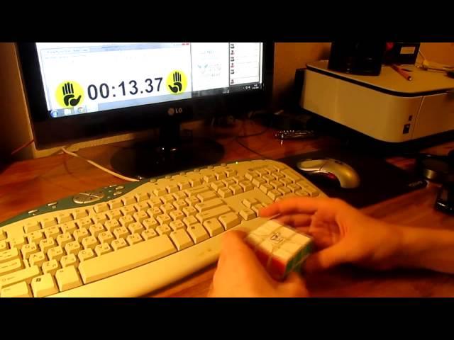 Rubik's cube avg 5   13 16 Rustam Valeev