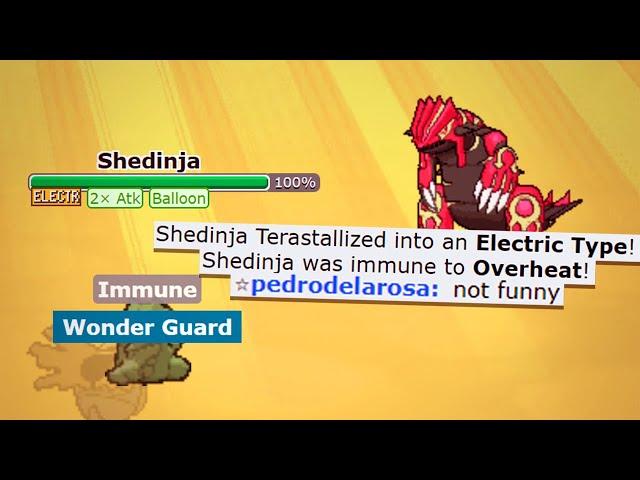 This New Invincible Shedinja Strat DESTROYED Pokemon Showdown