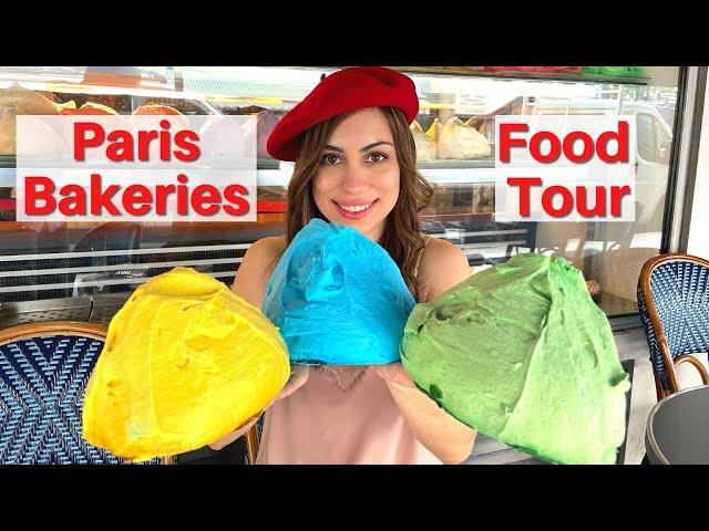 Best Bakeries in PARIS Food Tour | Living on World’s Best Pastries for 24 Hours in Paris