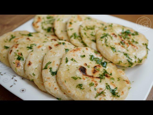 DELICIOUS FLATBREAD in 10 minutes! No oven!