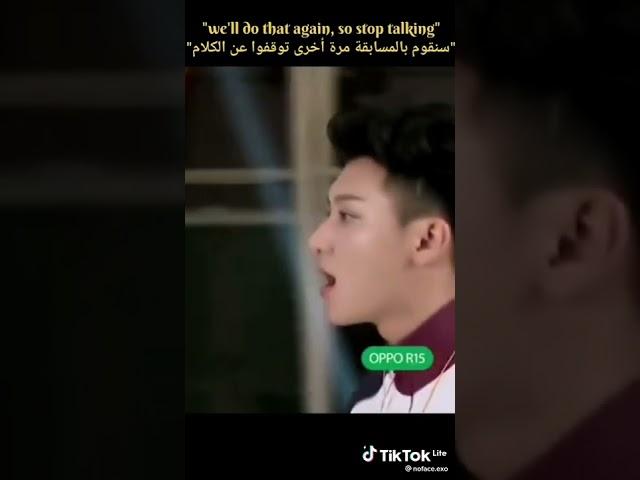 The way #Tao scolds trainees for that girl