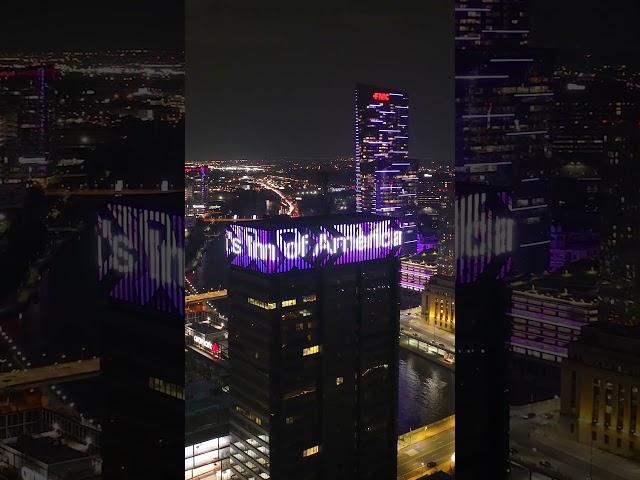 Philadelphia Skyline Goes Purple for Alzheimer's Association International Conference 2024