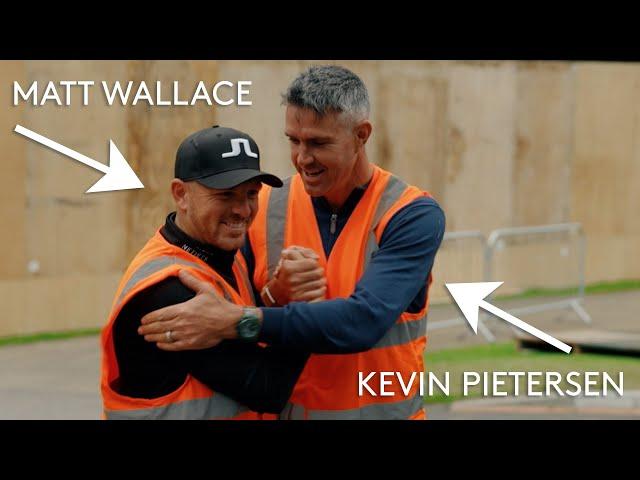 Matt Wallace & Kevin Pietersen Deliver Surprise Before BMW PGA