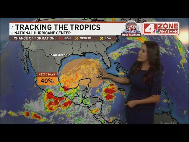 40% chance of tropical development in the Gulf of Mexico by next week