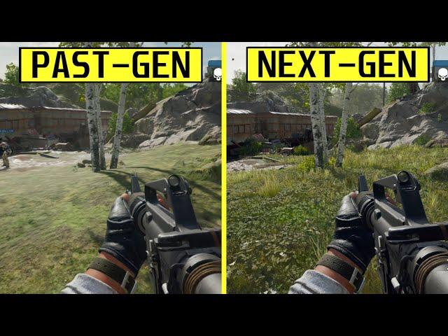 Call of Duty Black Ops 6 Beta Xbox One S vs Xbox Series X Graphics Comparison