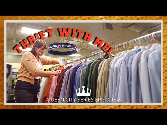 Let's go thrifting at Value Village & Goodwill - Thrift with me! - Queen City Thrifting Series Ep. 2