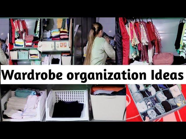 SPACE SAVING Organization IDEAS For Stress Free Homemaking | Ideas For Wardrobe | Home Organization