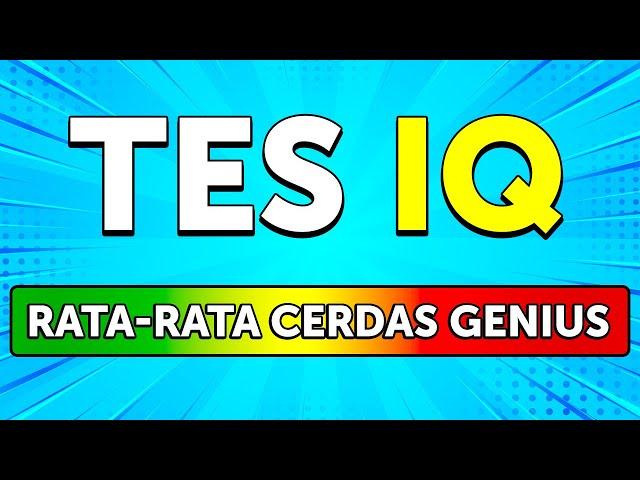 Kuis IQ Seru untuk si Genius yang Eksentrik