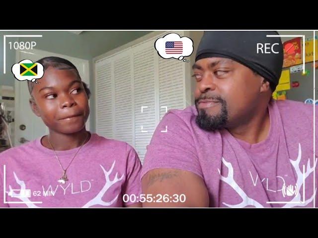 Jamaican Vs American Accent|| Dad and Me