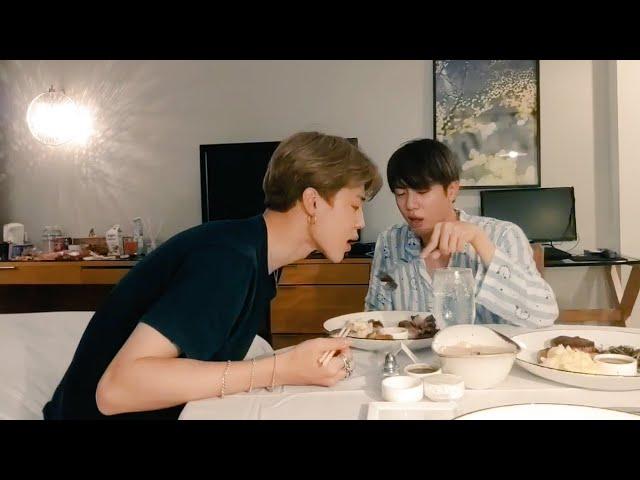 [Eng Subs] BTS Jin & Jimin Vlive 'Its been a while' (from 2018)