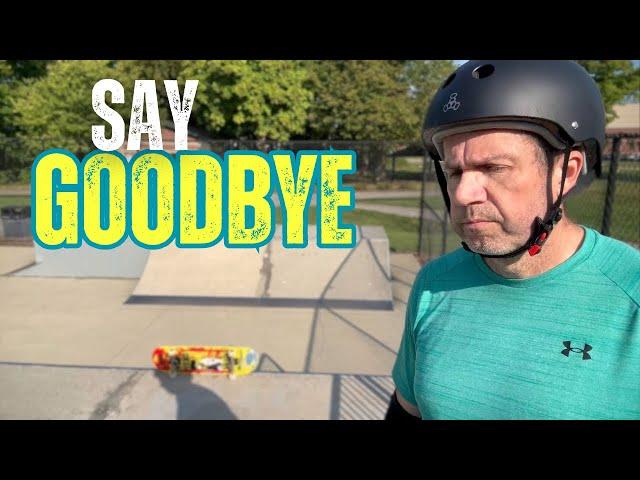 Say Goodbye to Skating…too Small of a Deck at 51 YO (Learning 5050s)