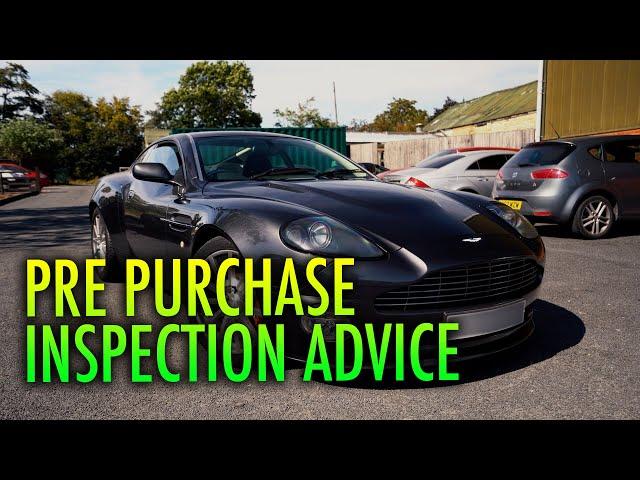 Classic Vanquish Pre purchase inspection advice QOTW #112