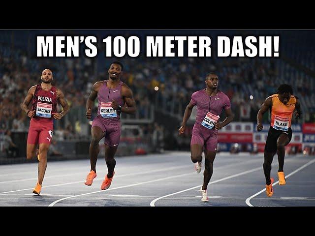 Men's 100 Meter Dash Was Incredible! || 2024 Diamond League Brussels