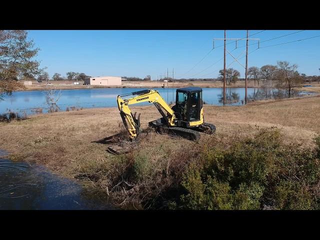 Mini Excavator brush mower