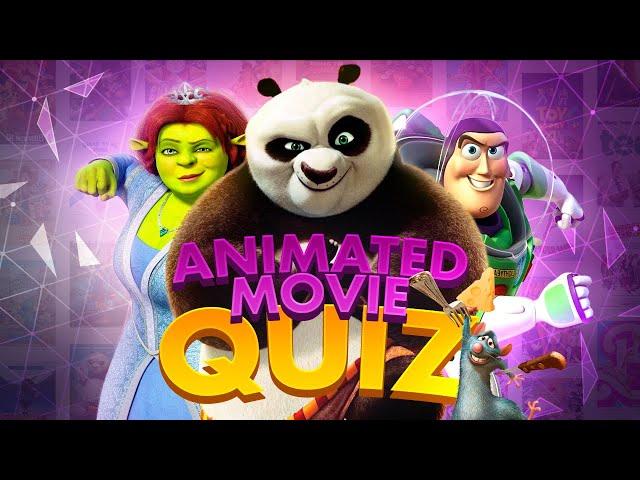 ULTIMATE ANIMATED MOVIE QUIZ #3 | Images, Audio Fragments, Locations, Characters, What's hidden