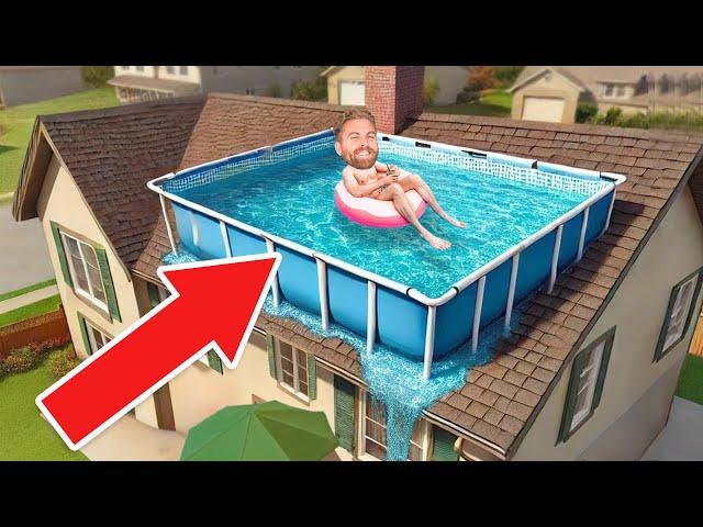 Putting a Pool on My Roof & Hiring a Roofer for a Leak!