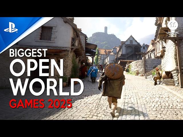 TOP 35 MOST EXCITING Open Worlds in New Games coming out in 2025