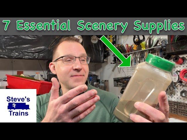 7 Essential Scenery Supplies