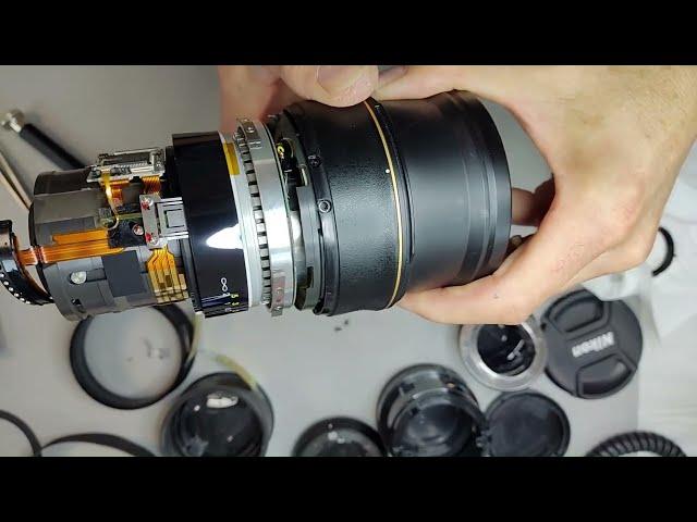 Nikon 24-70mm Lens disassembly