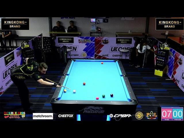 UK Open Qualifier TV Table