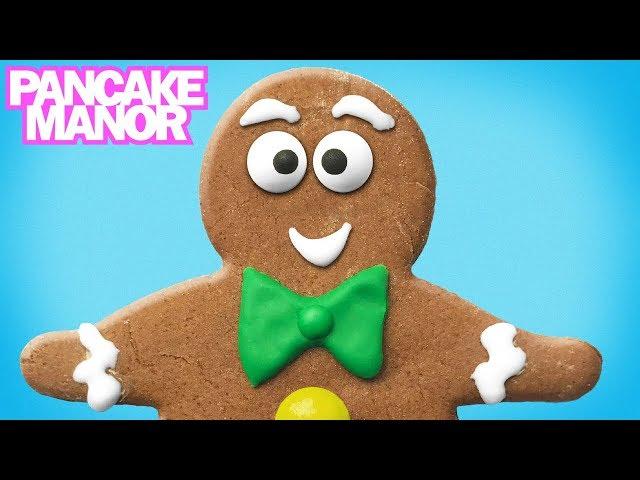 THE GINGERBREAD MAN STORY | Nursery Rhyme Song for Kids| Pancake Manor