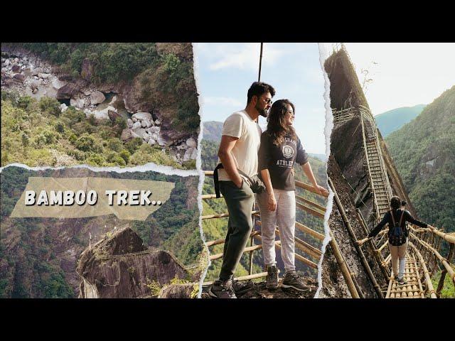 Bamboo Trek, Mawryngkhang | Meghalaya's Most Thrilling Adventure | India | 4K Cinematic