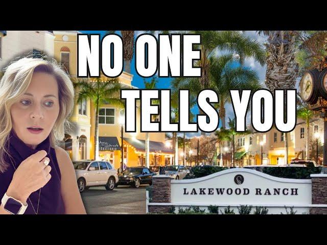 BEFORE You Move To LAKEWOOD RANCH FL. Make Sure You Know This!