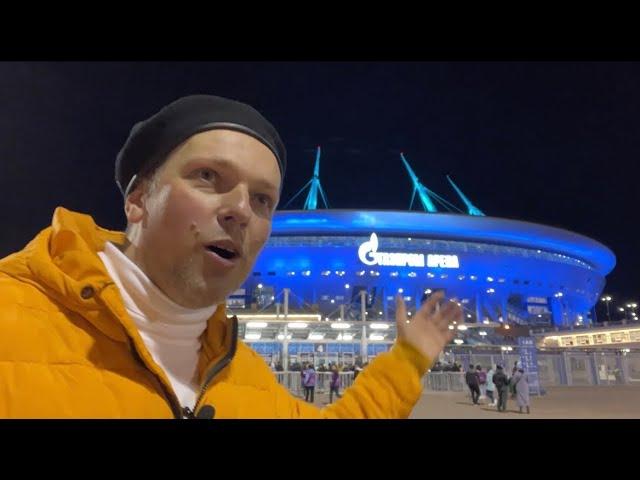 On FC Zenit Game at “Gazprom Arena” in St Petersburg, Russia