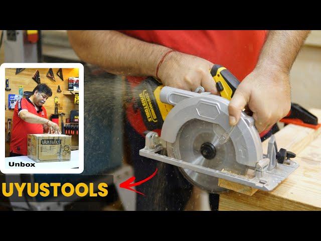 UYUSTOOLS New Brushless Circular Saw - Unboxing & Review In Hindi 2025