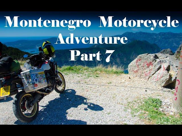 Riding the Kotor Serpentine road! - Montenegro Motorcycle Adventure Part 7