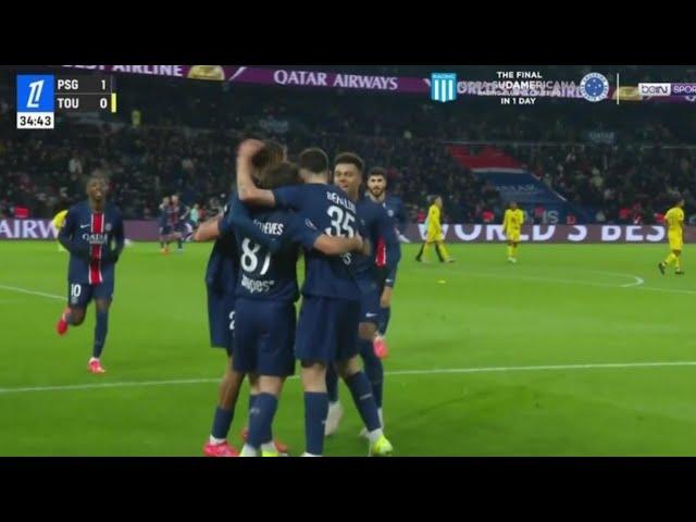 Amazing  João Neves Goal, PSG Vs Toulouse (1-0) All Goals Analysis & Extended Highlights