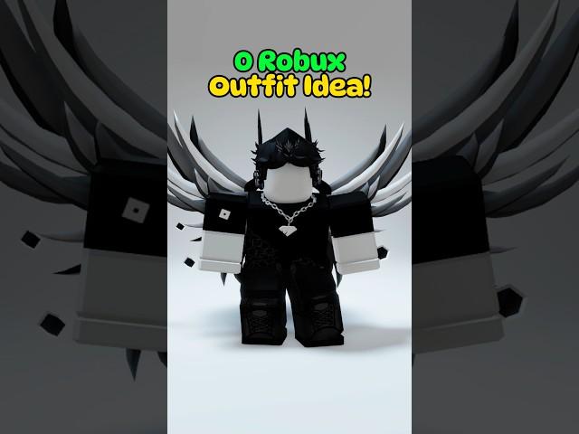 0 Robux Outfit Idea! Free Items & Limiteds  #roblox #shorts