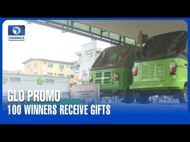 100 Receive Gifts In Current Glo Promo