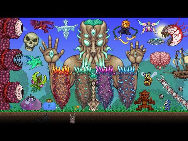 Terraria 1.4 Master Mode - All Bosses