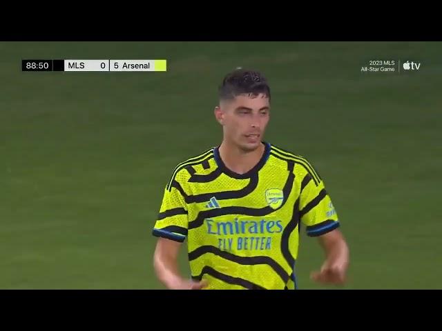 Kai Havertz first goal at Arsenal