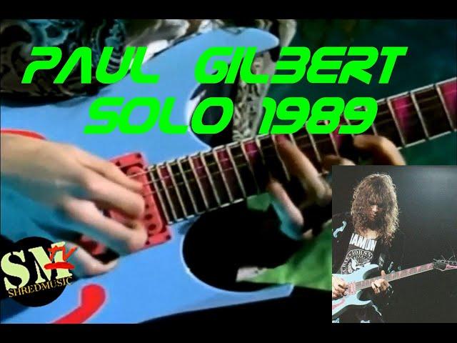 Paul Gilbert 1989