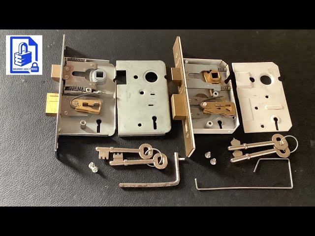 373. How to pick basic Legge mortice lever locks - Legge 2 and 3 lever sashlocks picked differently