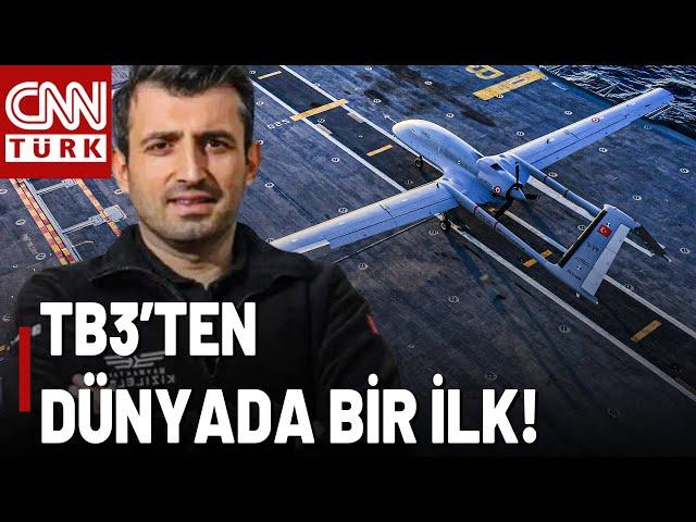 Selçuk Bayraktar Paylaştı! TB3 Kısa Pistli Gemiden İniş Kalkış Yapabilen İlk İHA Oldu...